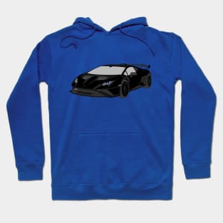 Lamborghini Huracan STO Selfmade car Black Hoodie